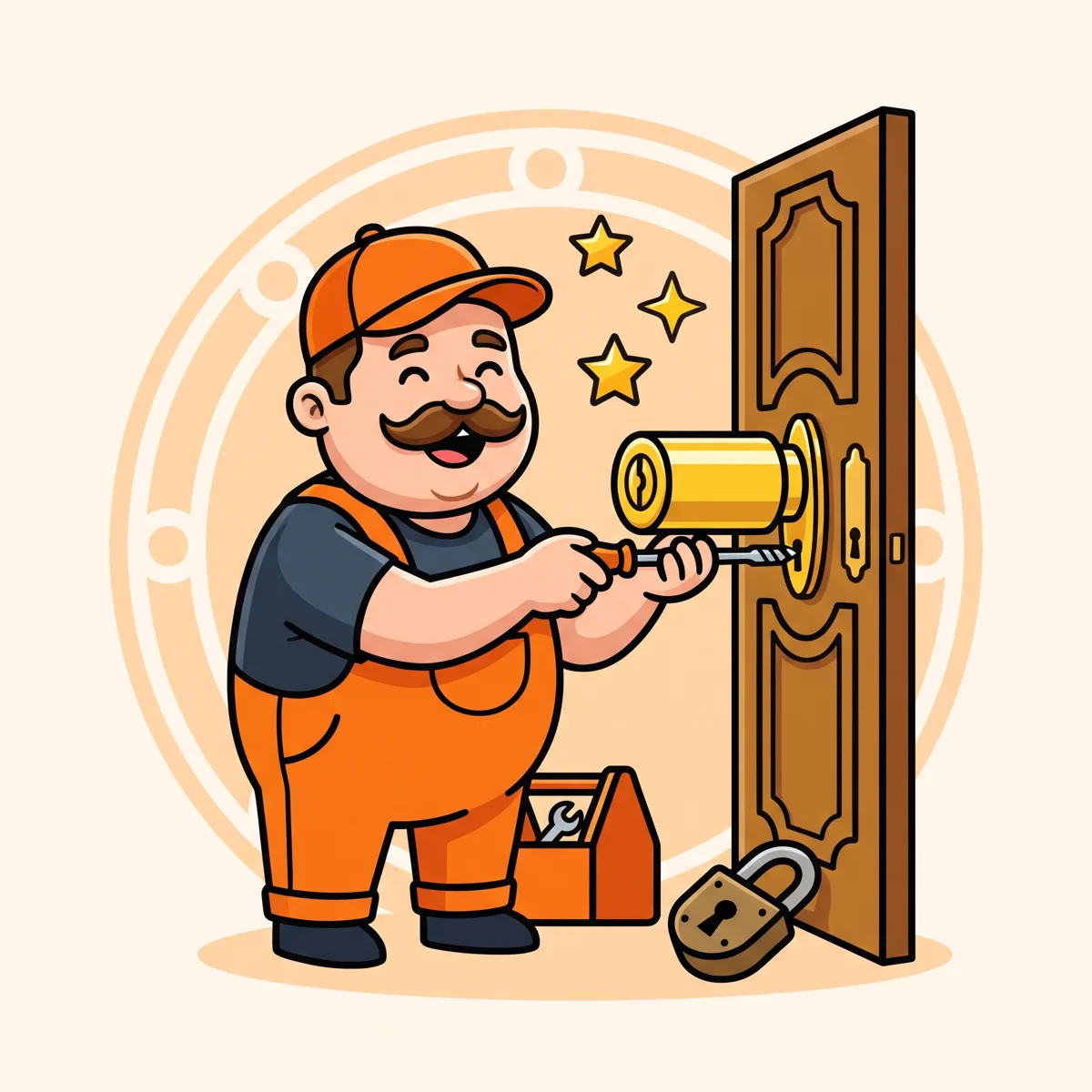 Changement de serrure — illustration changement de serrure