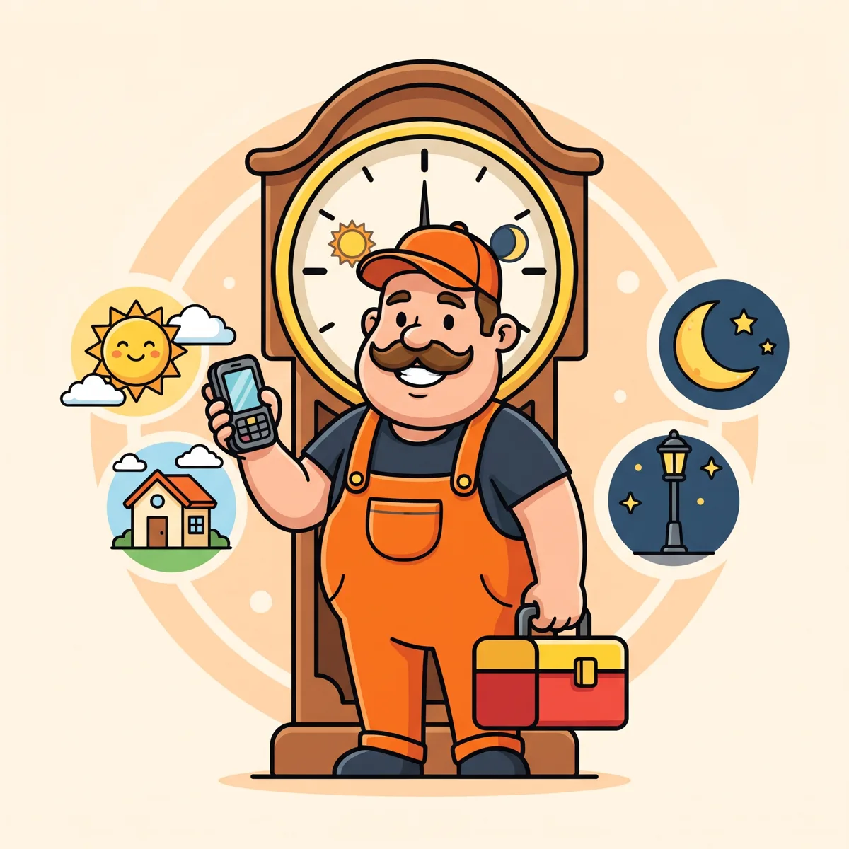 Serrurier 24h/24 — illustration serrurier 24h/24