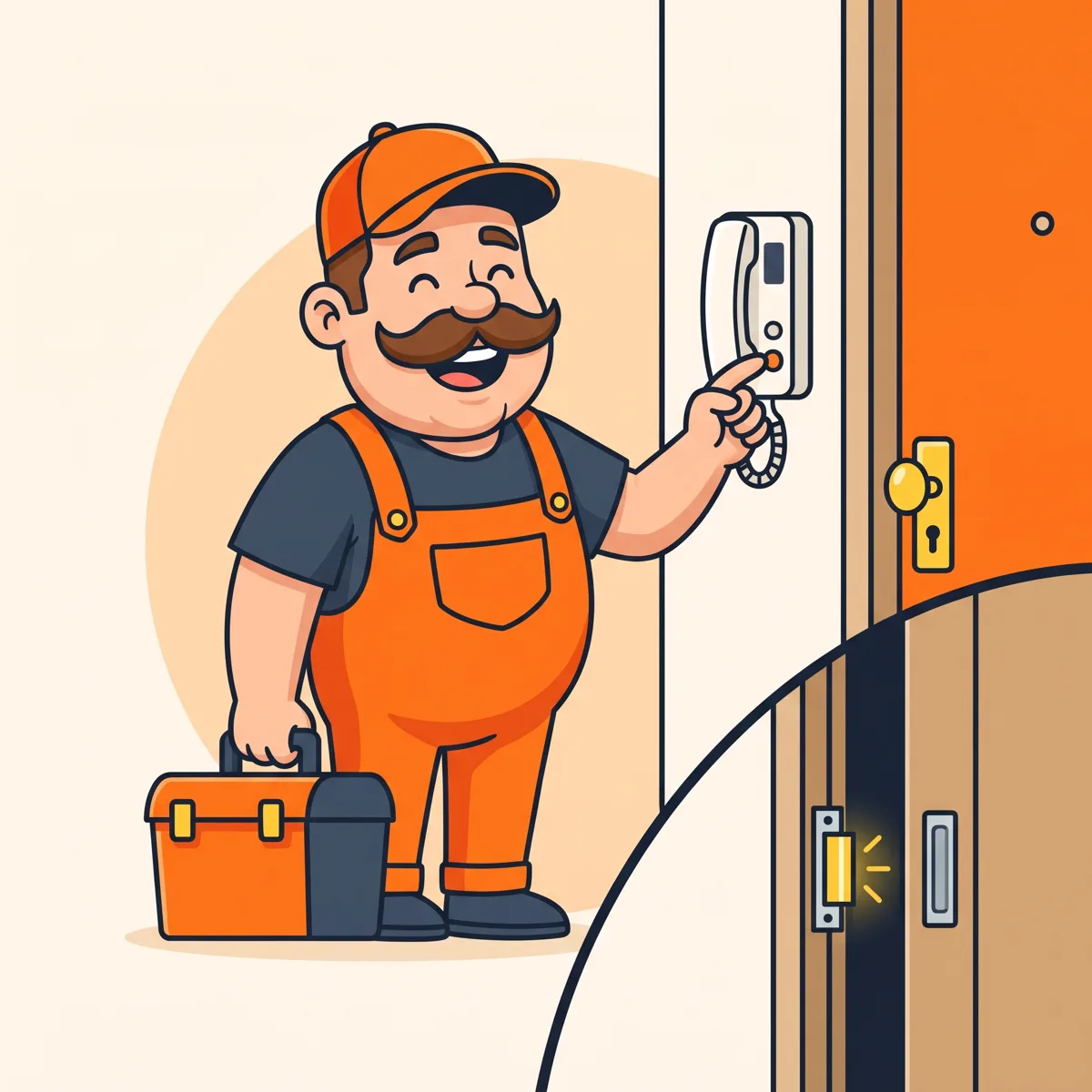 Interphone qui n'ouvre plus la porte — illustration interphone n'ouvre plus